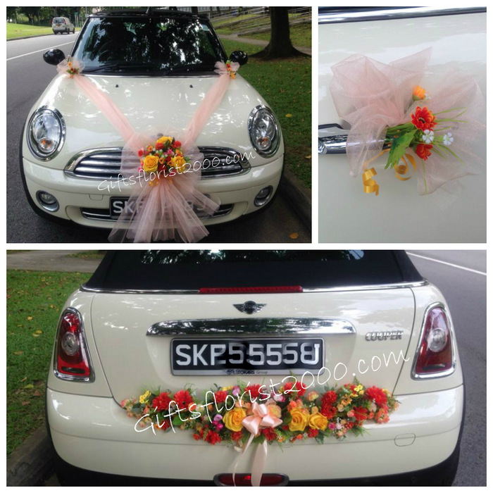 Wedding Car Dcor Wedding Arrangement Wedding Flowers Singapore Wedding