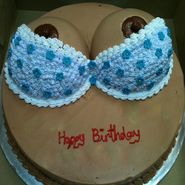 Cake tag: bra - CakesDecor