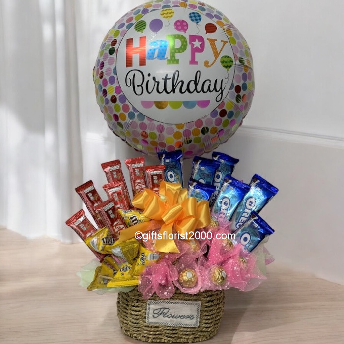 Birthday Balloon Candy Basket-CB2