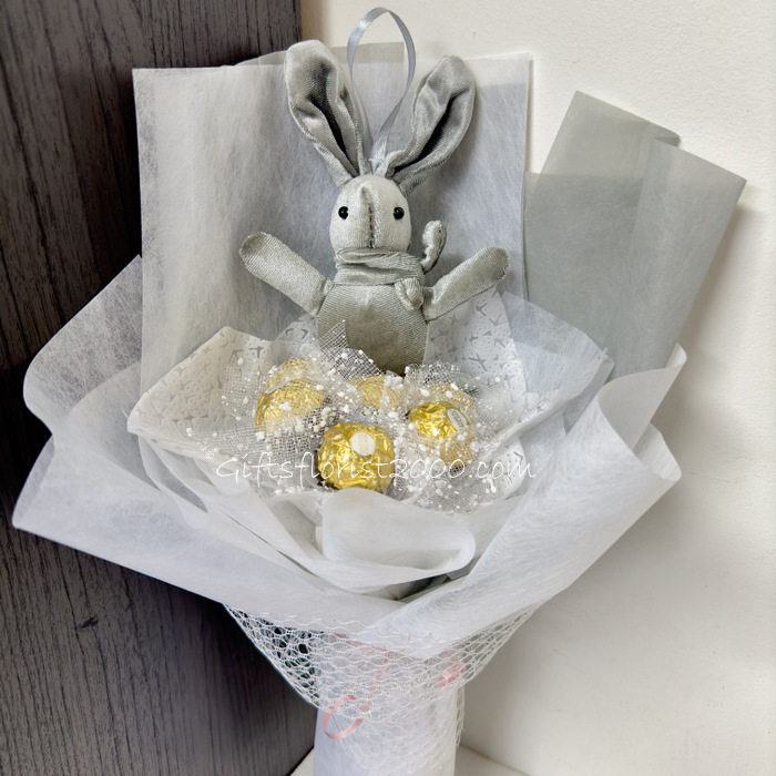 Bunny-Chocolate Bouquet 16