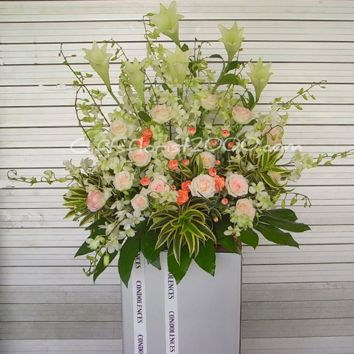 Funeral Flowers A10-Words of Comfort